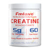 Fmlave Creatine Monohydrate Micronized Powder 300g - 60 Servings, 5000mg Per Serving (5g) - for Men & Women Muscle Growth & Recovery