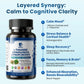 LUKAREE Lithium Orotate 10mg, Ashwagandha 300mg - Mood Focus Memory Brain Supplements with Bacopa Monnieri, Lion’s Mane Vegan