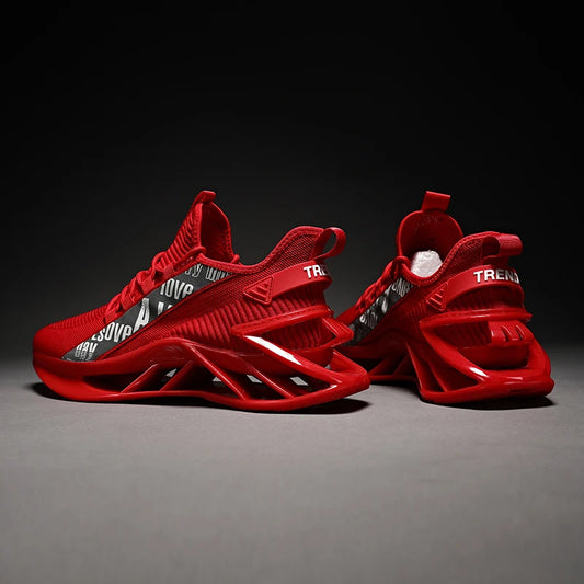 Men's Casual Sneakers Breathable Luxury Trainer Race Shoes Fashion Running Tenis for Men And Women
