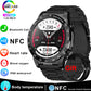 Smart Watch Men 1.43 Inch HD AMOLED Screen Bluetooth Call Fitness Watch Heart Rate Sleep Monitoring Smartwatch Men For 2025 New
