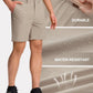 Pioneer Camp Men's 7" Hiking Shorts Lightweight Outdoor Quick-Dry Water-Resistant Casual Shorts for Travel Fishing Golf