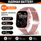 Hot 2026 Military 1400mAh Battery Smart Watch Women Men Outdoor Flashlight IP68 Waterproof Heart Rate BT Call Sports Bracelets