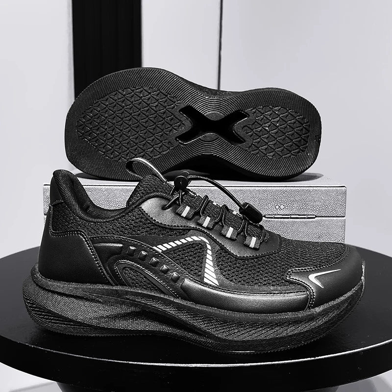 Women Running Shoes Urban Casual Walking Sneakers Simple Clean Minimalist Outline Lightweight Soft Cushion Park Outdoor Walking Footwear