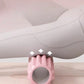 1pc Pink Foam Yoga Massage Roller, For Muscle Relaxation And Flexibility Training - Textured Surface For Deep Tissue Massage, Ideal For Yoga, Pilates And Fitness, Yoga Accessories | Textured Roller | Lightweight Roller, Yoga