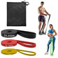 Resistance Bands Set of 3 Loop Exercise Bands for Yoga Fitness Workout Gym