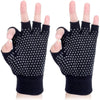 Fingerless Workout Gloves for Men and Women Non Slip Grip Fitness Training Gym Gloves Breathable Half Finger Exercise Gloves for Yoga Pilates Cycling Weight Lifting Strength Training and Workout Equipment Enhanced