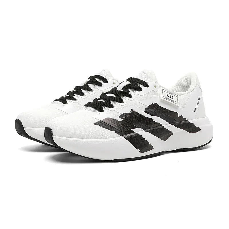 Men's Winter Running Shoes Breathable Lightweight Anti-slip Casual Sport Sneakers Dad Shoes Trendy Low Top Flat Heel Rubber