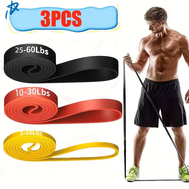 3/5pcs Pull Up Bands, Resistance Bands, Pull Up Assistance Bands Set, Resistance Bands for Working Out,, Pull Up Assistance Bands for Body Stretching Training Physical Relax Muscle Training for Men & Women
