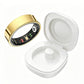 R09 Smart Ring Men Women with Charging Case,Heart Rate Blood Oxygen,Skin Temperature Monitor,5ATM Waterproof For Android iOS
