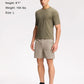 Pioneer Camp Men's 7" Hiking Shorts Lightweight Outdoor Quick-Dry Water-Resistant Casual Shorts for Travel Fishing Golf
