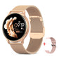 MEVADEN 1.32 inch Luxury Smartwatch Bluetooth Call Women Fashion Sports Fitness Tracker Health Monitor Smart Watch for Ladies