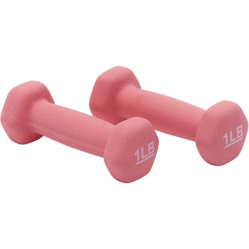 Neoprene Coated Dumbbell Set for Home Gym Fitness Workout Strength Training and Muscle Toning Exercise Weights