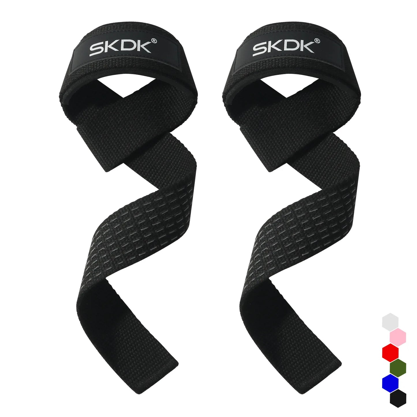 Weightlifting Wrist Straps Strength Training Adjustable Non-slip Gym Fitness Lifting Strap Wrist Support Grip Band