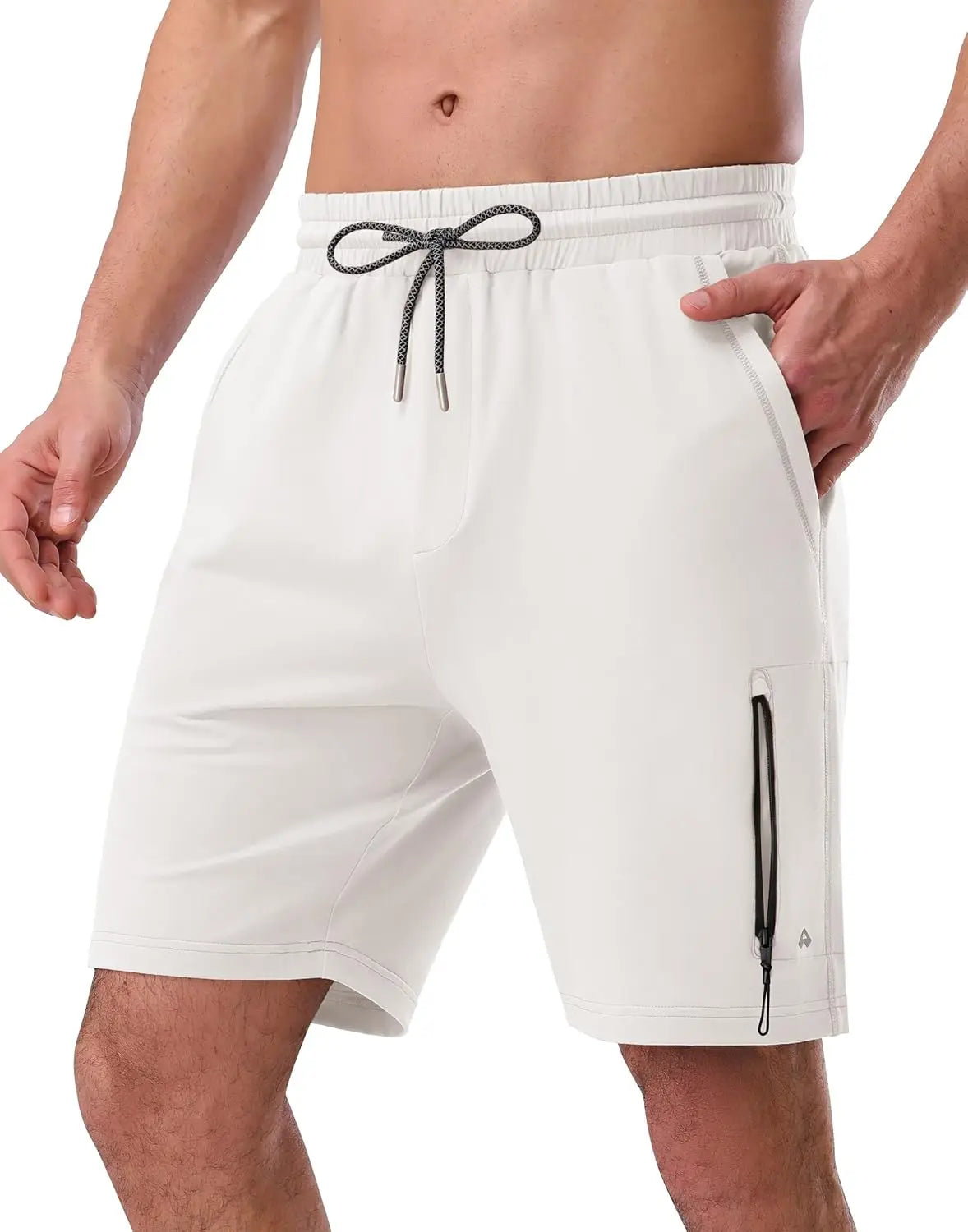 Pioneer Camp Sweat Shorts for Men 7" Inseam Cotton Athletic Casual Shorts with 4 Pockets for Gym Workout Lounge Summer Shorts