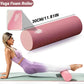Hexagonal EVA Foam Yoga Roller, 9.5cm × 29.7cm Massage Foam Roller for Pilates Home Fitness Workout