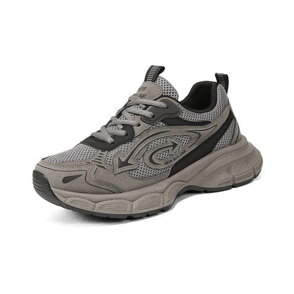 Casual Sneakers Retro Unky Dad Shoes Men's Summer 2026 Thick Sole Hiking Sneakers Breathable Mesh Non-slip Casual Streetwear Footwear Sneakers