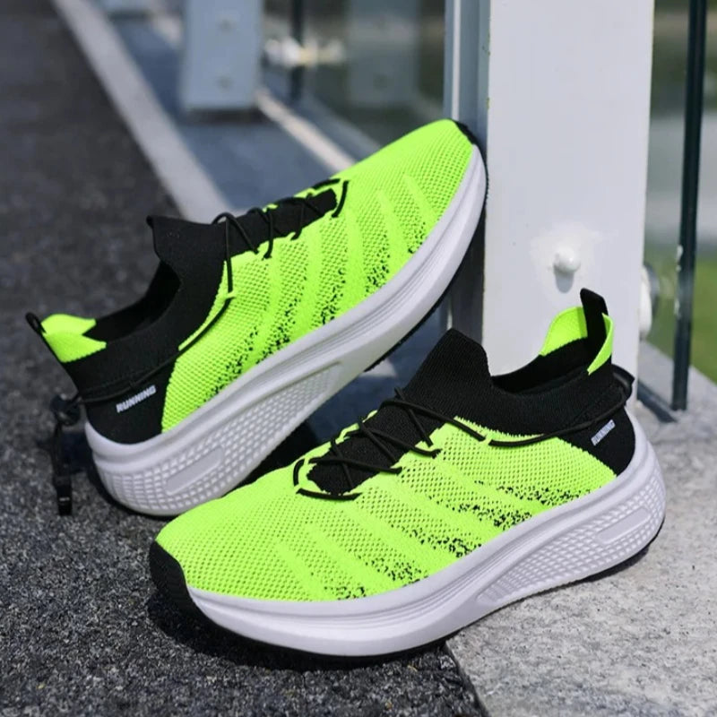 Man Shoes Fashion Casual Sneaker Breathable Mesh Running Shoes Tennis Large Size Male Sneakers Official-website Designer Shoes