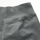 Women's Seamless Butt Lifting Sports Shorts, Suitable For Gym Workout, Cycling, Running, Black Tight Pants, Summer
