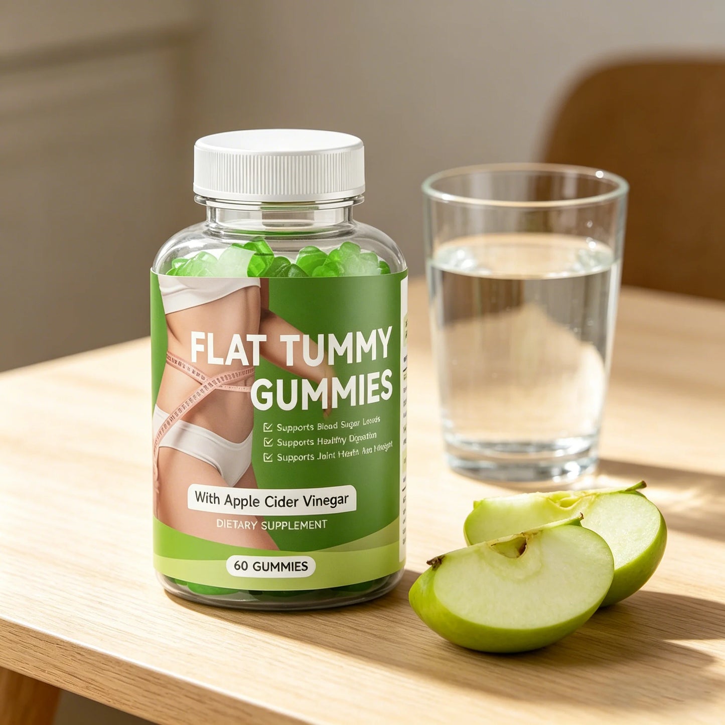 Metabolism Support Gummies - Weight Management,Fat Burning, Metabolism Boosting,Supports A Healthy Nervous System - 60 Gummies