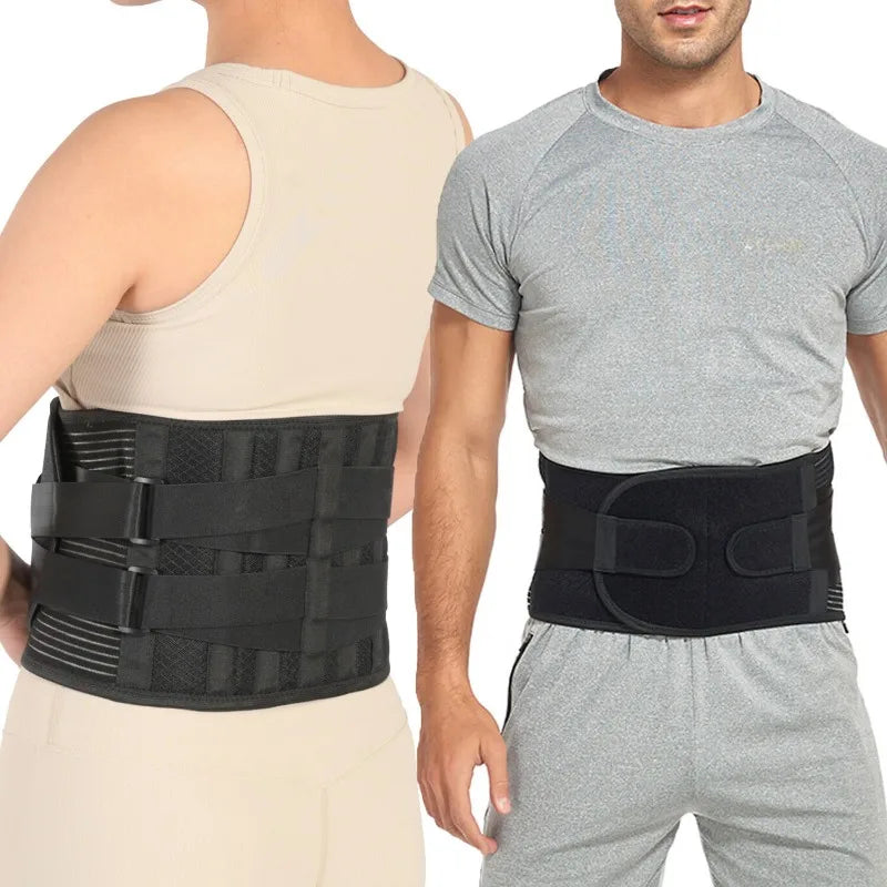 Men Waist Trainer Back Support Belt Weight Loss Body Shaper Corset Yoga Sport Sports Entertainment