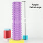 1pc Pink Foam Yoga Massage Roller, For Muscle Relaxation And Flexibility Training - Textured Surface For Deep Tissue Massage, Ideal For Yoga, Pilates And Fitness, Yoga Accessories | Textured Roller | Lightweight Roller, Yoga
