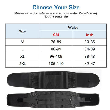 Lower Back Support Brace Lumbar Waist Belt Sports Trimmer Belt for Men Women Fitness Body Building