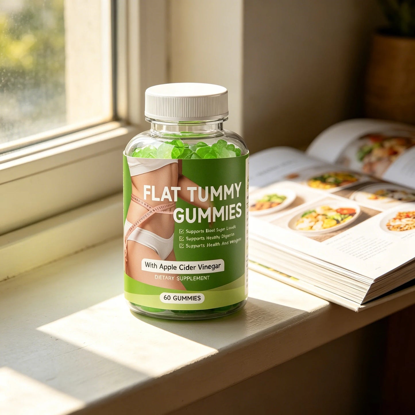 Metabolism Support Gummies - Weight Management,Fat Burning, Metabolism Boosting,Supports A Healthy Nervous System - 60 Gummies
