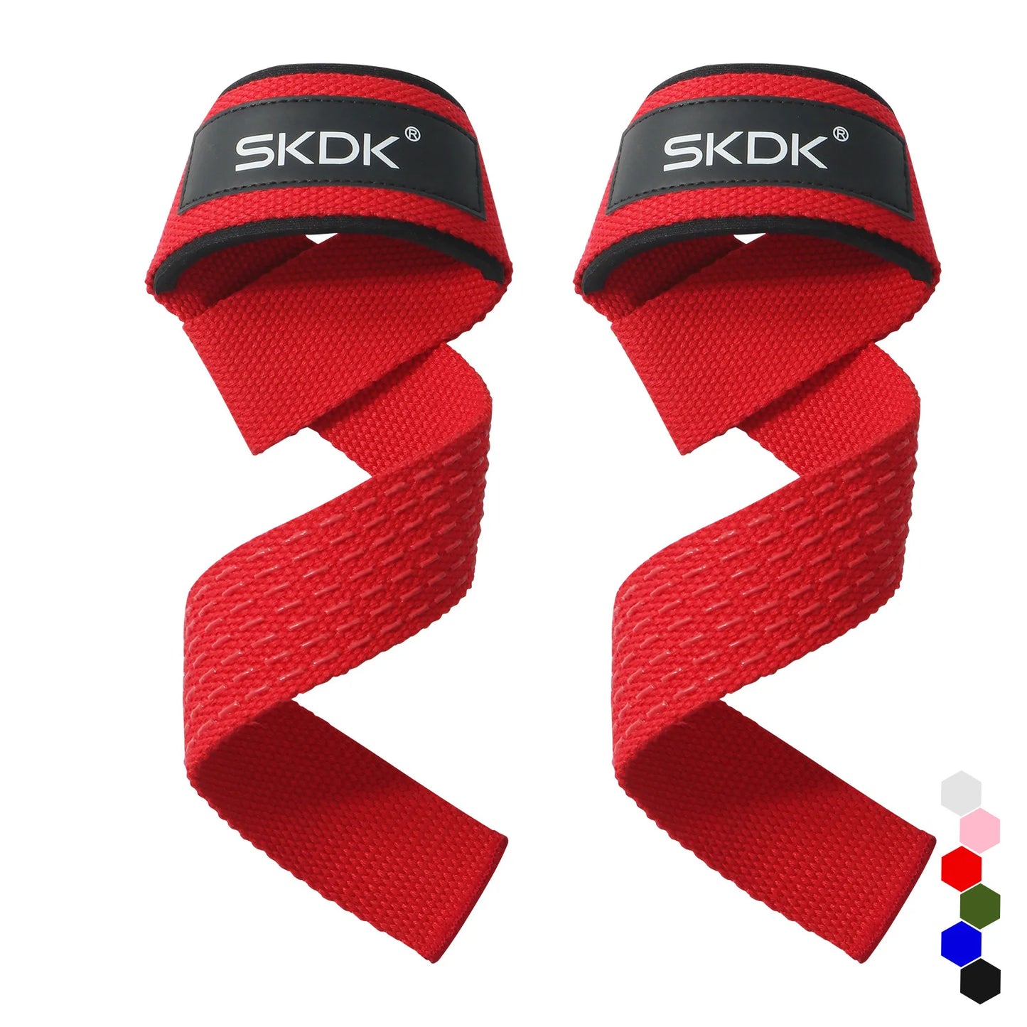 Weightlifting Wrist Straps Strength Training Adjustable Non-slip Gym Fitness Lifting Strap Wrist Support Grip Band