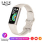 LIGE Fitness Tracker Heart Rate Blood Oxygen Blood Pressure Temperature Sleep All Day Health Monitoring Women's Smartwatch
