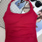 Seamless Long Camisole Sports Tank Top, Women, Built-In Removable Padded Bra, Yoga Workout Vest
