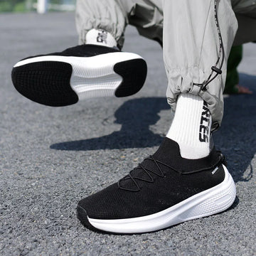 Man Shoes Fashion Casual Sneaker Breathable Mesh Running Shoes Tennis Large Size Male Sneakers Official-website Designer Shoes