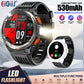 EIGIIS 1.45 Inch Smart Watch KE5 3ATM Waterproof Original Design Sports Watch With Compass And Altitude Barometer LED Flashlight