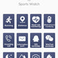 116plus Smart Watch Men Women Bluetooth Connected Phone Music Fitness Multifunctional Sports Bracelet Sleep Monitor Smartwatchs