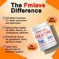 Fmlave Creatine Monohydrate Micronized Powder 300g - 60 Servings, 5000mg Per Serving (5g) - for Men & Women Muscle Growth & Recovery