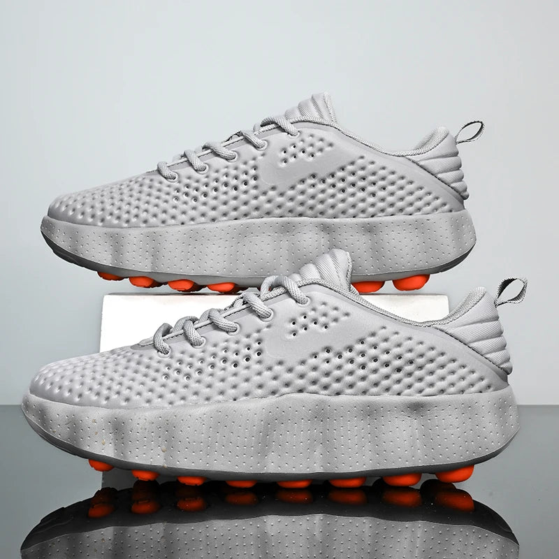 002 Comfortable Running Shoes Breathable Thick Sole Non-slip Casual Sports Shoes Cushioning Outdoor Walking Sneakers For Woman