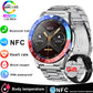 Smart Watch Men 1.43 Inch HD AMOLED Screen Bluetooth Call Fitness Watch Heart Rate Sleep Monitoring Smartwatch Men For 2025 New