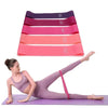 Home Workout 5 Weight Levels TPE Thickened Resistance Loop Bands Elastic Exercise Bands Pilates Strength Yoga Training Equipment