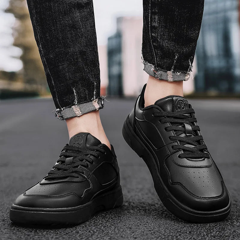 Wide Toe Casual Sneakers Men's Breathable Trainer Race Shoes Fashion Loafers Running Shoes for Male Comfortable Hike Shoes for Men