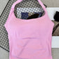 Seamless Long Camisole Sports Tank Top, Women, Built-In Removable Padded Bra, Yoga Workout Vest
