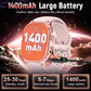 Hot 2026 Military 1400mAh Battery Smart Watch Women Men Outdoor Flashlight IP68 Waterproof Heart Rate BT Call Sports Bracelets