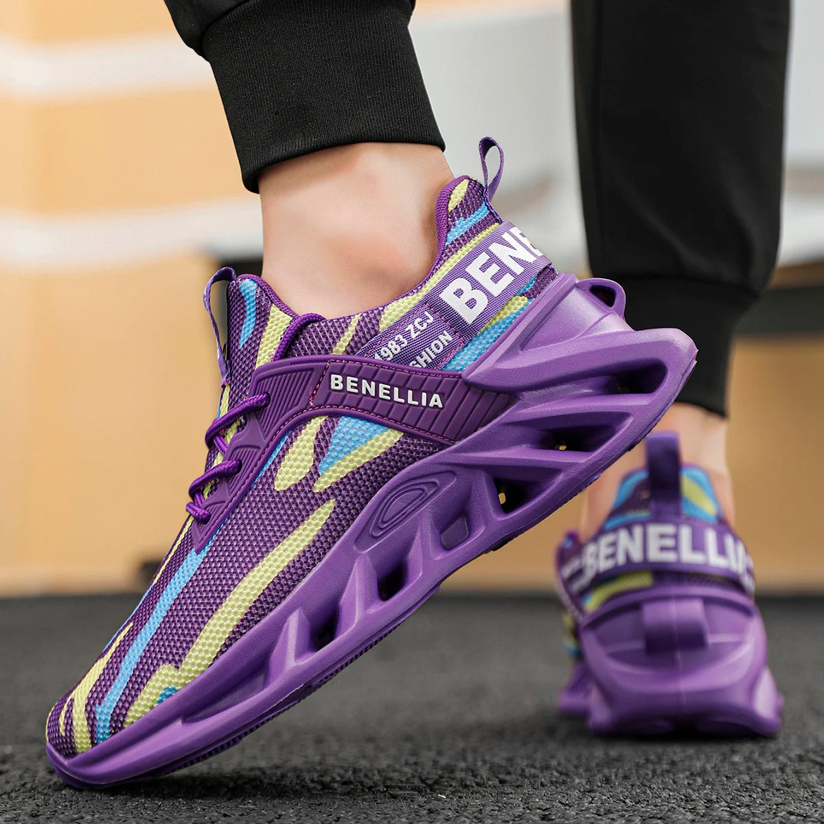 2026 New Women's Blade Running Shoes – Breathable, Slip-Resistant, Comfortable, and Stylish for All-Day Wear; Unisex Design Suitable for Both Men and Women