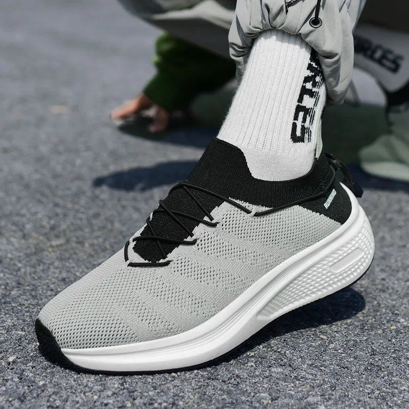 Man Shoes Fashion Casual Sneaker Breathable Mesh Running Shoes Tennis Large Size Male Sneakers Official-website Designer Shoes