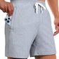 Pioneer Camp Sweat Shorts for Men 5 Inch Inseam Shorts Athletic Gym Workout Casual Cotton Shorts for Running Pajama Lounge