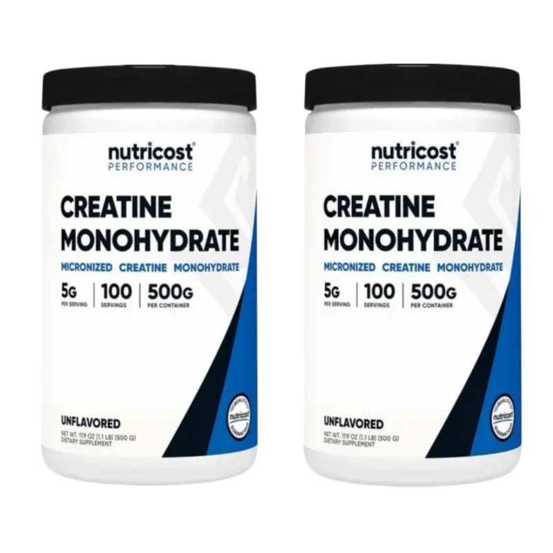 Creatine Monohydrate Micronized Powder 500G, 5000mg Per Serv (5g) - 100 Servings, 17.9 Oz
