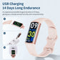 LIGE Fitness Tracker Heart Rate Blood Oxygen Blood Pressure Temperature Sleep All Day Health Monitoring Women's Smartwatch