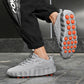 002 Comfortable Running Shoes Breathable Thick Sole Non-slip Casual Sports Shoes Cushioning Outdoor Walking Sneakers For Woman