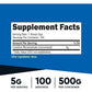 Creatine Monohydrate Micronized Powder 500G, 5000mg Per Serv (5g) - 100 Servings, 17.9 Oz