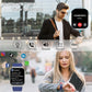 Smartwatch: 1.85" HD Screen, Heart Rate/Sleep Monitor, 110+ Modes, Waterproof Fitness Tracker for Android/iOS