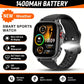 Hot 2026 Military 1400mAh Battery Smart Watch Women Men Outdoor Flashlight IP68 Waterproof Heart Rate BT Call Sports Bracelets