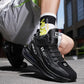 Men's Running Shoes 2026 Casual Sneakers New Spring Anti-shock Air Cushion Sport Shoes Thick Bottom Anti-slip Lucky Year Red Fashion Shoes